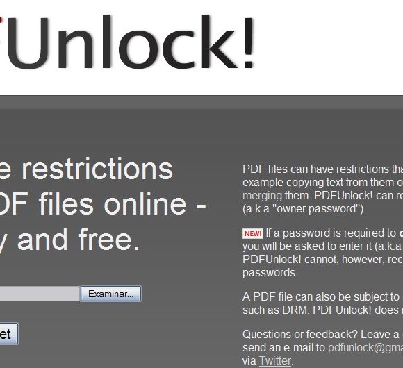 Desproteger archivos PDF