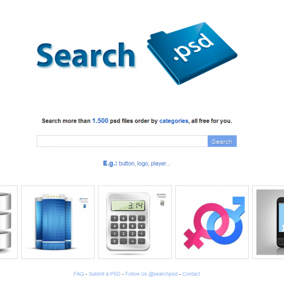 Como buscar imágenes en PSD con Search PSD