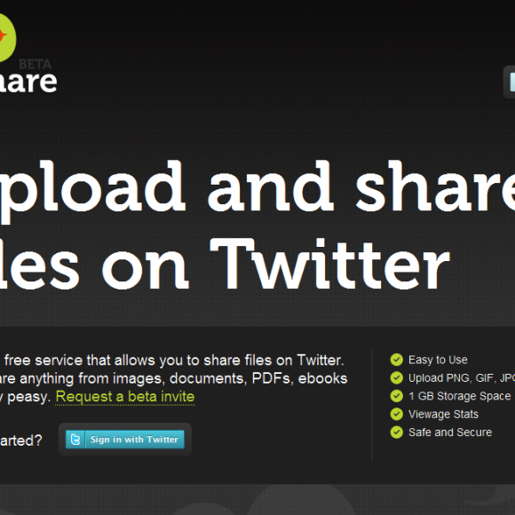 Como compartir archivos en Twitter con TwileShare
