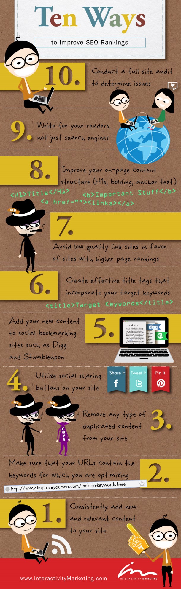 10 formas de mejorar el seo de tu pagina