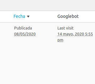 Simple Googlebot Visit, así es la experiencia con la información que brinda el plugin